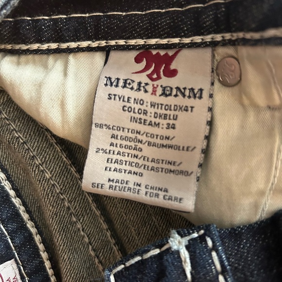 NWOT Woman’s MEL USA DNM Jeans Toledo Slim Boot Cut W29/L34 - Picture 4 of 7